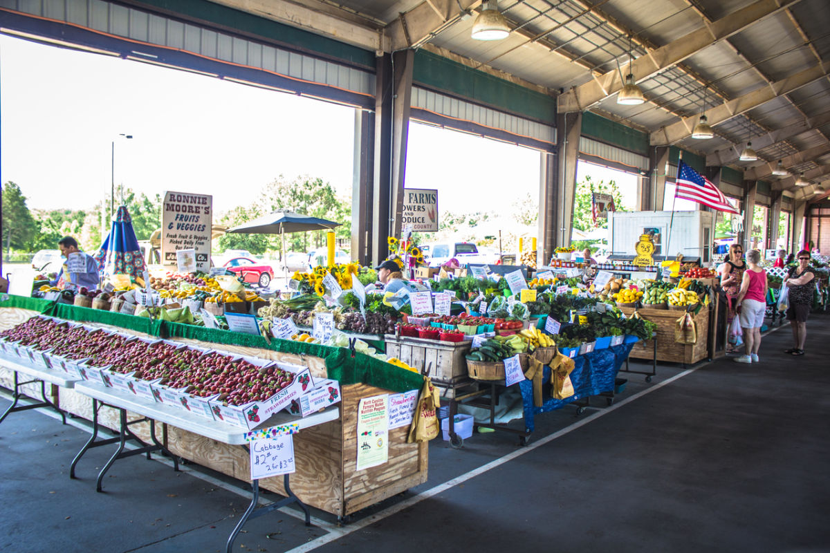 State Farmers Market in West Raleigh, NC